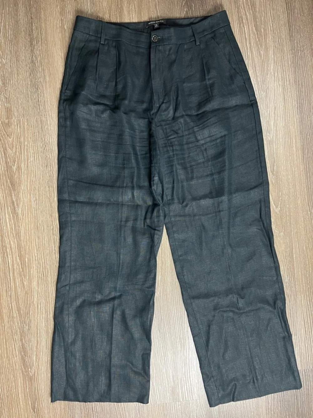Banana Republic Palma Straight-Leg Linen Pant